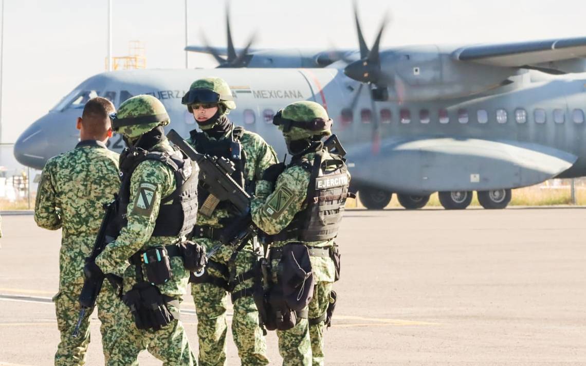 Realizan Ejercicio Conjunto Ejército, Fuerza Aérea Mexicanos Y Fuerzas ...